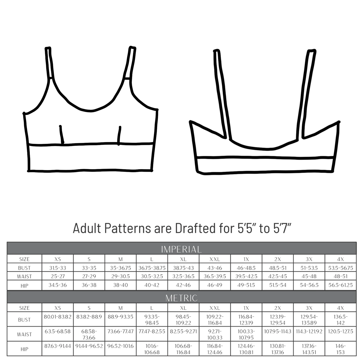 Adult Vanna Bralette