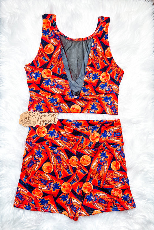 Custom Bryce Crop, Peplum, Dress