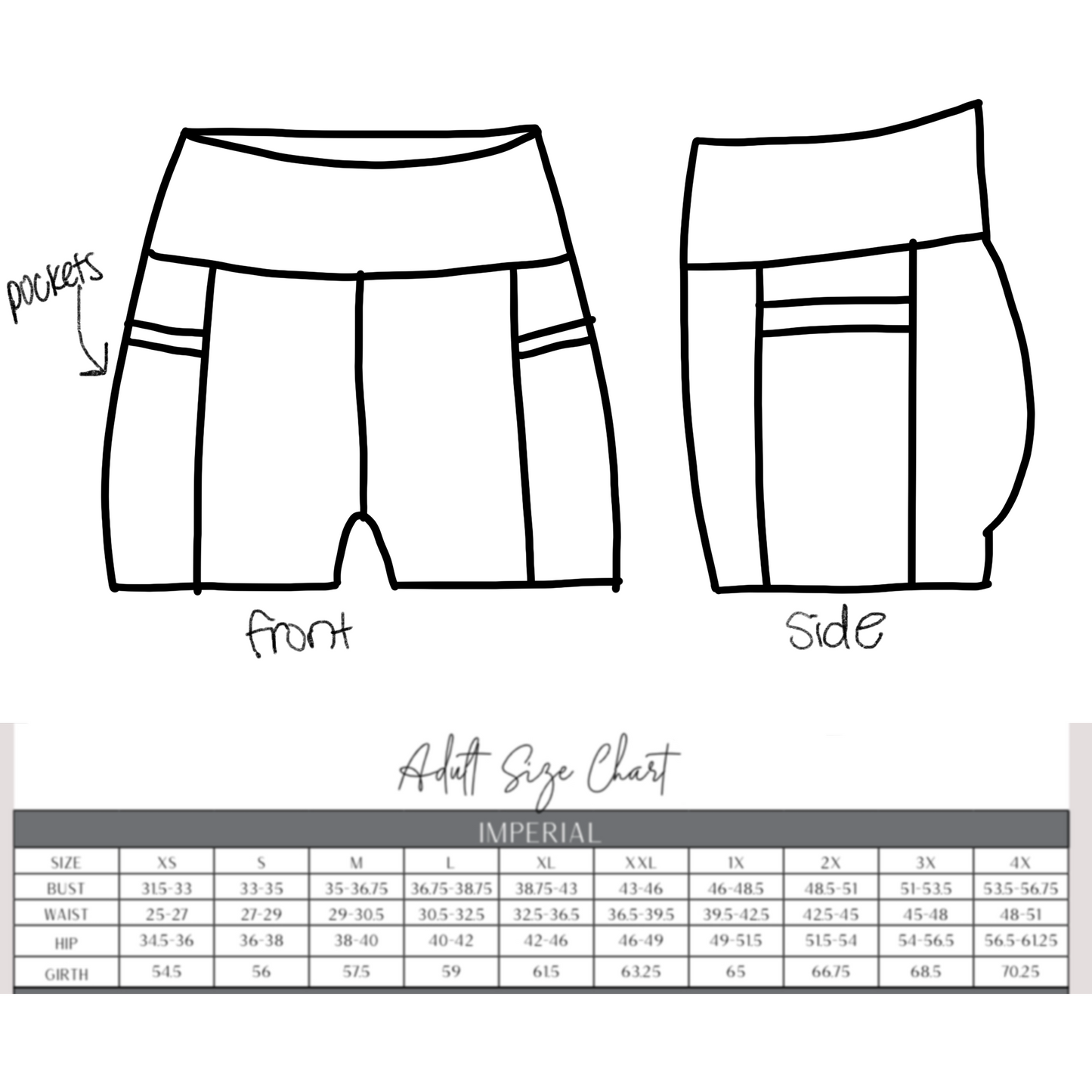 Adult Perry (colorblock) Shorties