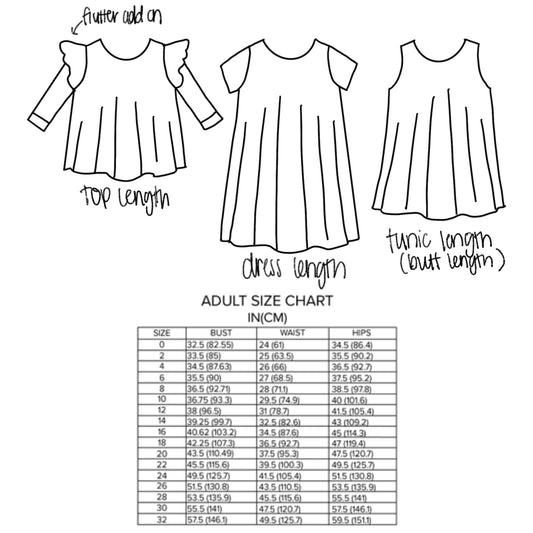 Adult Hazel Top & Dress